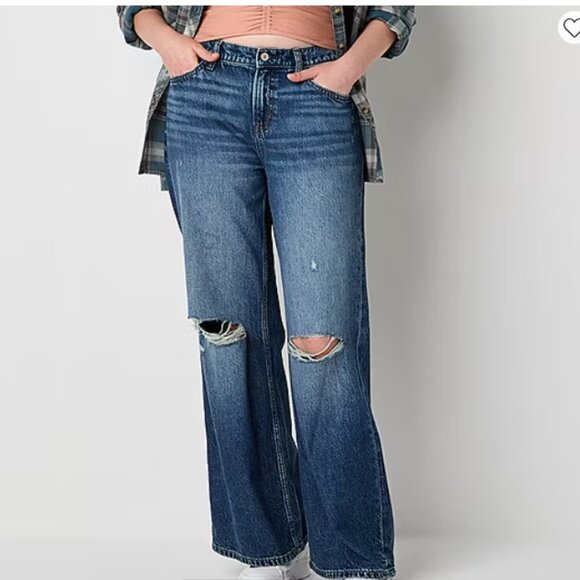 Arizona Jean Co. - High Rise Skater Jean - Wide Leg - 11 - Picture 1 of 8